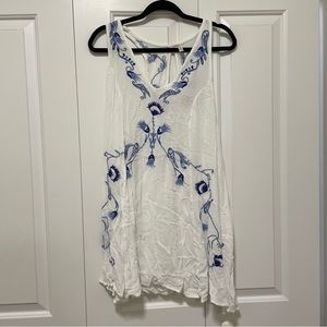 Free People embroidered dress